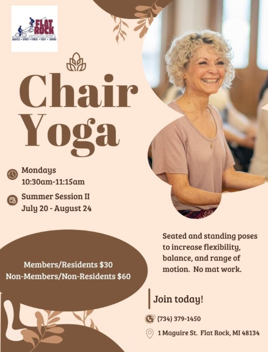 Chair Yoga Summer Session II 2026